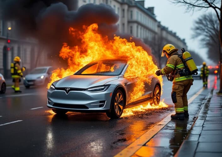  Električni automobili ne prestaju da gore – Broj požara se duplo povećao