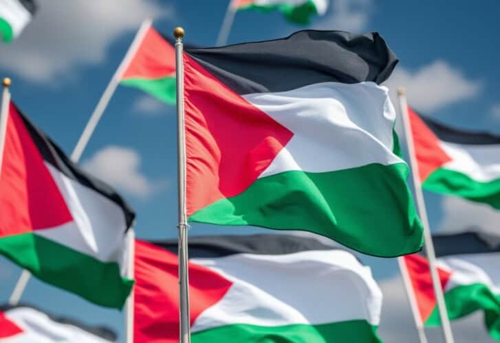  Oko 90 država pokrenulo je inicijativu za priznavanje države Palestine