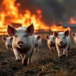 Ovo je rat protiv čovečanstva - Za samo par godina kroz požare uništene najveće fabrike hrane! Pogledajte SPISAK