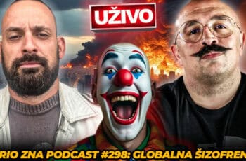 Globalna šizofrenija, trguje se ljudskim dušama! Stefan Gajić u novoj epizodi podkasta Mario Zna (UŽIVO)