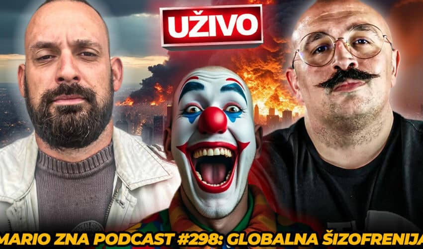  Globalna šizofrenija, trguje se ljudskim dušama! Stefan Gajić u novoj epizodi podkasta Mario Zna (UŽIVO)