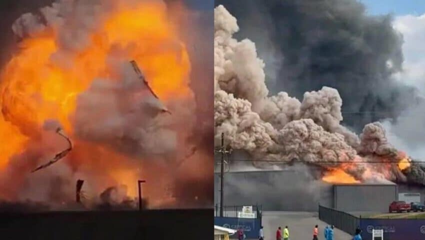  Mediji ovo neće preneti! EKSPLOZIJA fabrike litijum-jonskih baterija u Americi! Evakuiše se GRAD! Ugrožene reke i životinje (VIDEO)