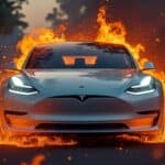 Električna Vozila su budućnost?! Četiri prijatelja potpuno izgorela u E automobilu marke Tesla - Progutala ih litijumska vatra