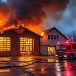 NEMAČKA: Vatrogasni dom izgoreo do temelja jer pazite "Nije postojao alarm za uzbunu od požara"