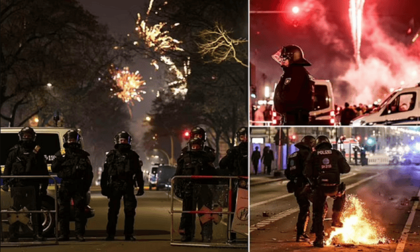  Novogodišnja noć u Berlinu protekla u haosu: Eksplozije, povrede i stotine uhapšenih! (VIDEO)