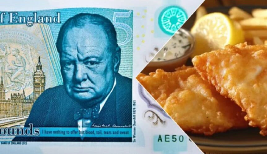 Banka Engleske sklanja istorijske ličnosti sa novčanica: Briše Čerčila, ubacuje „ribu i pomfrit”