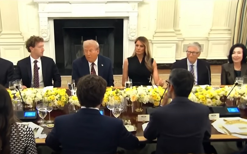 Трамп окупио технолошке гиганте на вечери у Белој кући – били Цукерберг, Бил Гејтс, Тим Кук, Алтман… али не и Маск