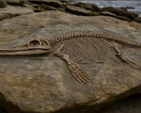 Откривен нови морски гмизавац из доба Јуре: „Аждаја с мачем“ пронађена у Енглеској