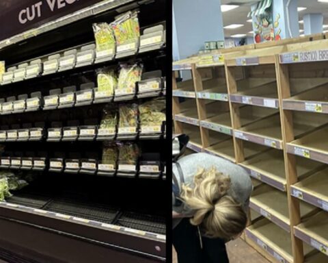 OPŠTI HAOS U SAD! Amerikanci kao da se spremaju za sudnji dan - Prazni rafovi u prodavnicama, panična kupovina! (FOTO, VIDEO)