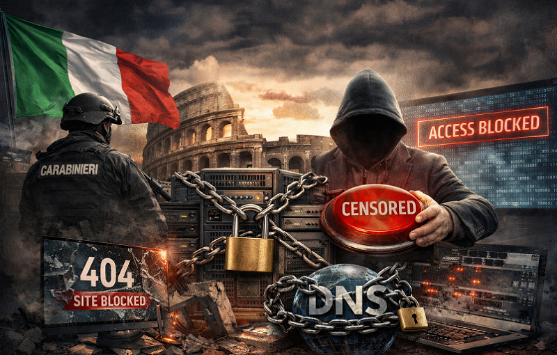 Cenzura po nalogu države: Italijanski rat protiv otvorenog interneta