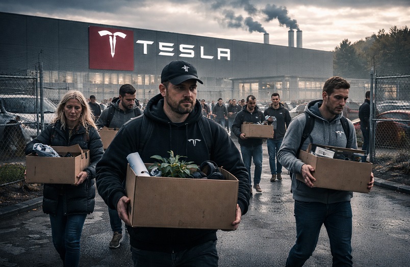 Tesla gasi radna mesta u Berlinu: 1.700 zaposlenih ostaje bez posla