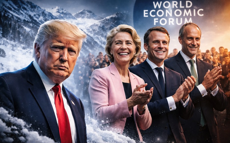 Kako nemački mediji od Trampa prave zlo, a od davoske elite moralne spasioce