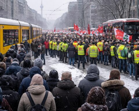 Masovni štrajk u Nemačkoj paralisao gradove, hladnoća dodatno pogoršala haos
