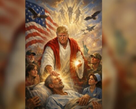 Tramp sebe prikazao kao Isusa usred napada na Papu, AI snimak zapalio mreže