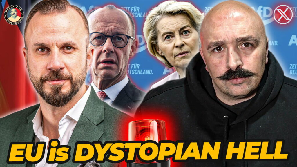 UDARNO: Mario Zna ugostio Nemačkog poslanika iz AfD-a u najnovijoje epizodi podkasta! Tobias Teich rasturio u sitne delove EU i režim iz Berlina (VIDEO)