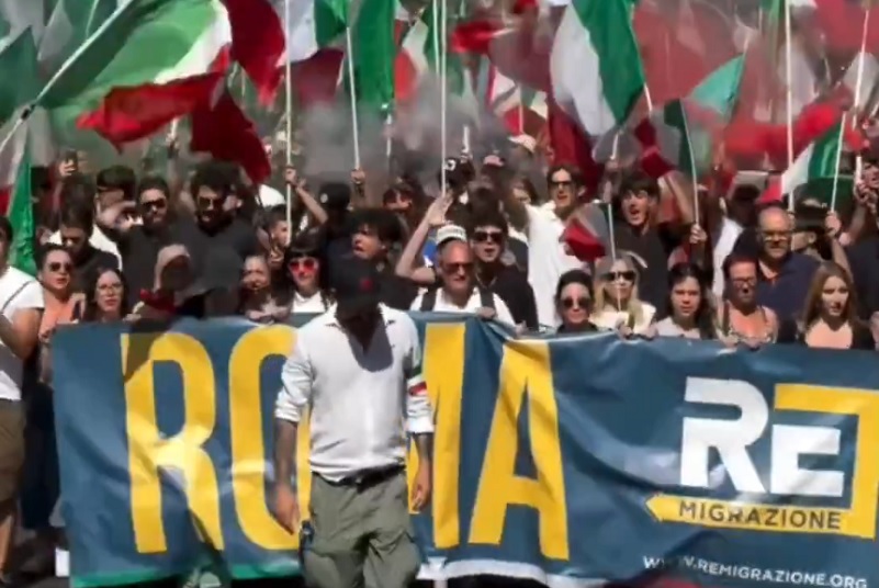 Rim na ulicama: Hiljade ljudi na protestima protiv migracione politike i novog EU pakta (video)