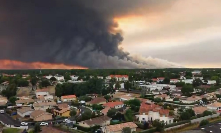 Masovne evakuacije u Francuskoj i Španiji zbog katastrofalnih požara