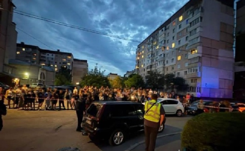 Ukrajinci uništili vozilo regrutacionih službenika