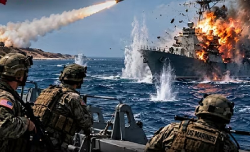 Iranska raketa pogodila američke marince u Ormuskom moreuzu